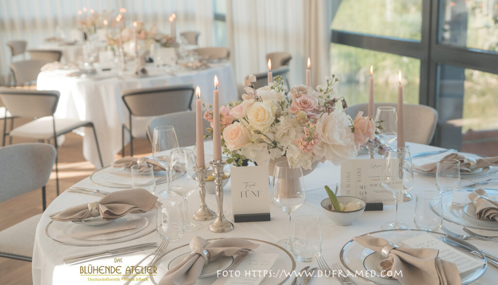 Sektempfang / Tischdeko